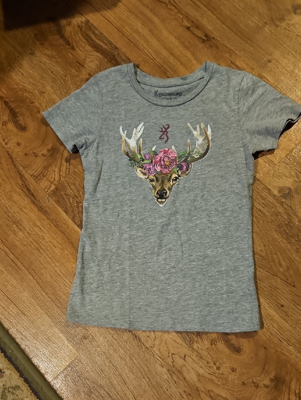 Browning Girls Deer T Shirt Size Medium